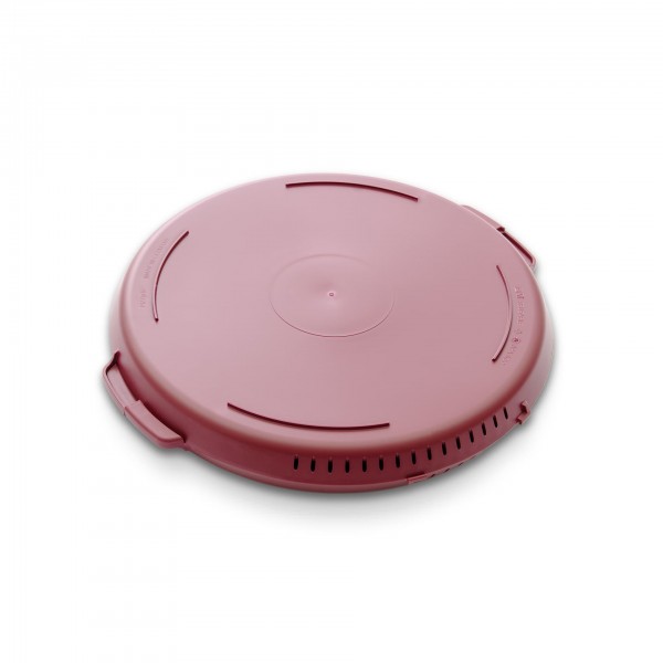 Mehrweg-Pizzabox - Ø 33 cm - red wine - ideal für den Pizzaservice - 2283.01330
