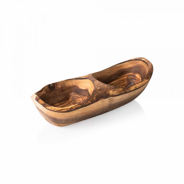 Schale - Olivenholz - längs - Serie Olive - 1852.025