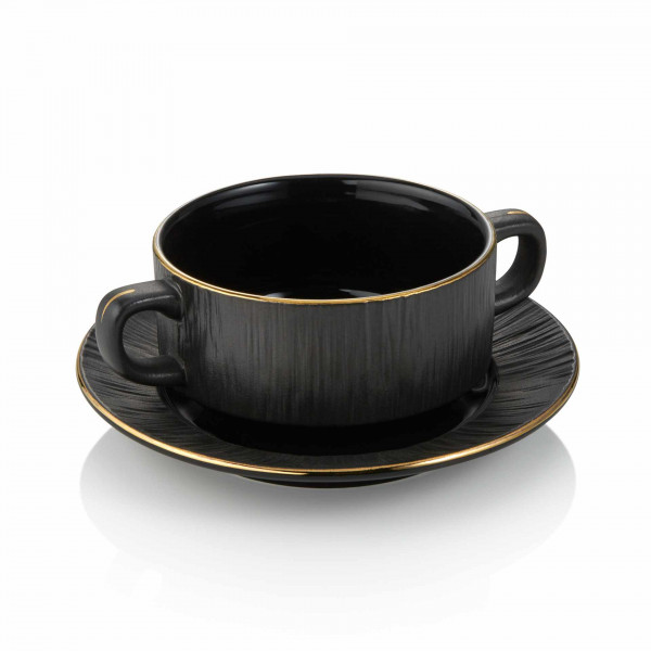 Suppentasse - Porzellan - Serie Maya Kuro-4851.410