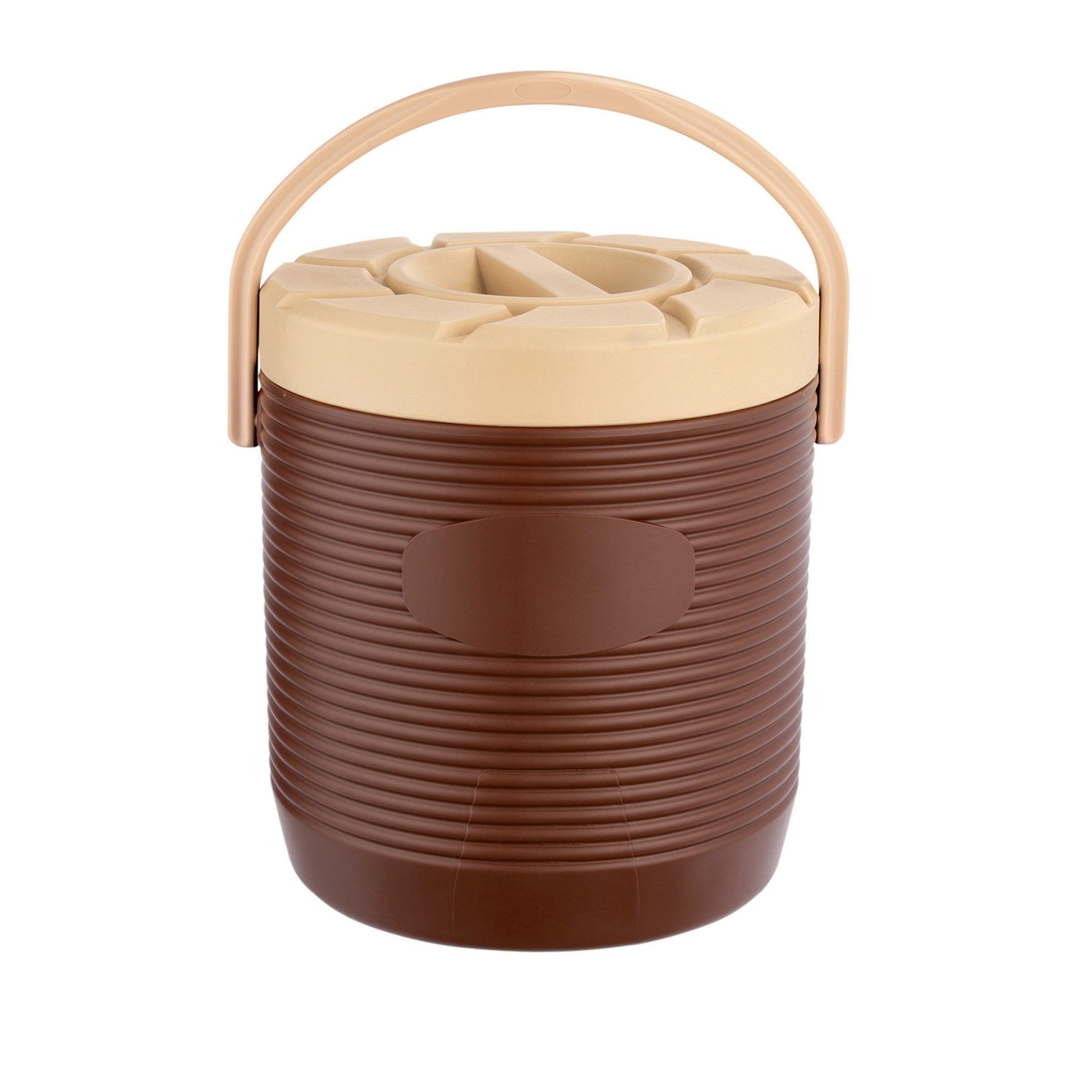 WAS 3766 Thermospeisetransportbehälter Aus Kunststoff – 4 Liter, Ø 21 Cm, Höhe 21 Cm – Hält Warm & Kalt