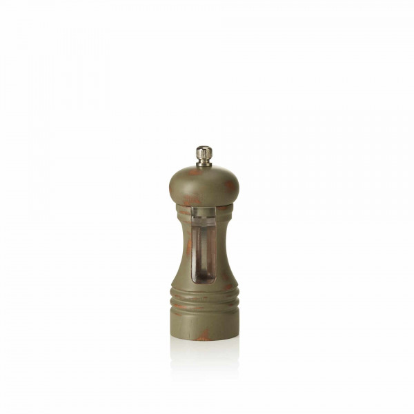 Pfeffermühle - Holz / Carbonstahl - olivgrün-2469.015