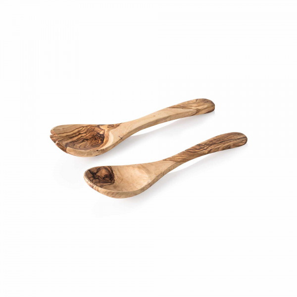 Salatbesteck - Olivenholz - Serie Olive - 1854.027