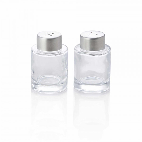 Salz-/Pfefferstreuer - Glas / Chromnickelstahl 18-8 - transparent-1486.002