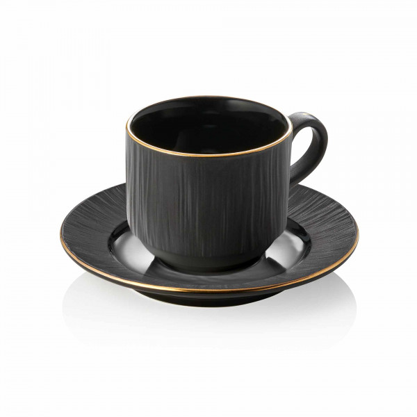 Obertasse - Porzellan - Serie Maya Kuro-4851.724