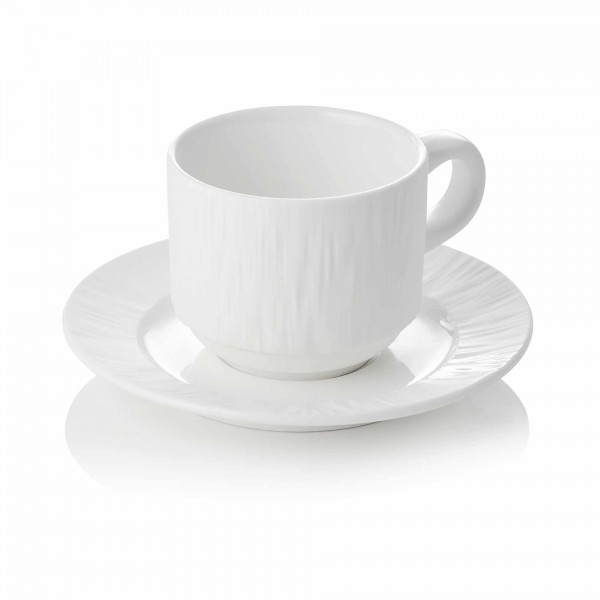 Obertasse - Porzellan - Serie Maya Shiro-4850.724