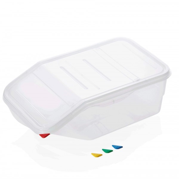 HACCP Zutaten- / Lagerbehälter - Kunststoff - eckig - hermetisch - premium Qualität - 8621.565
