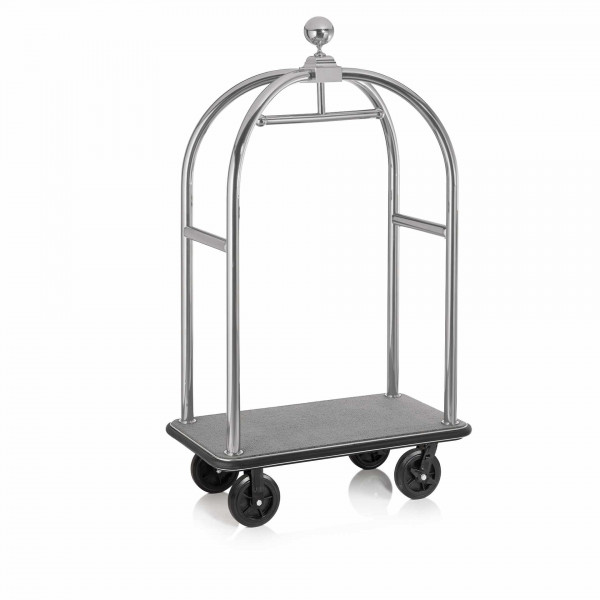 Gepäckwagen - Edelstahl - grau - Serie Drift - 3325.010