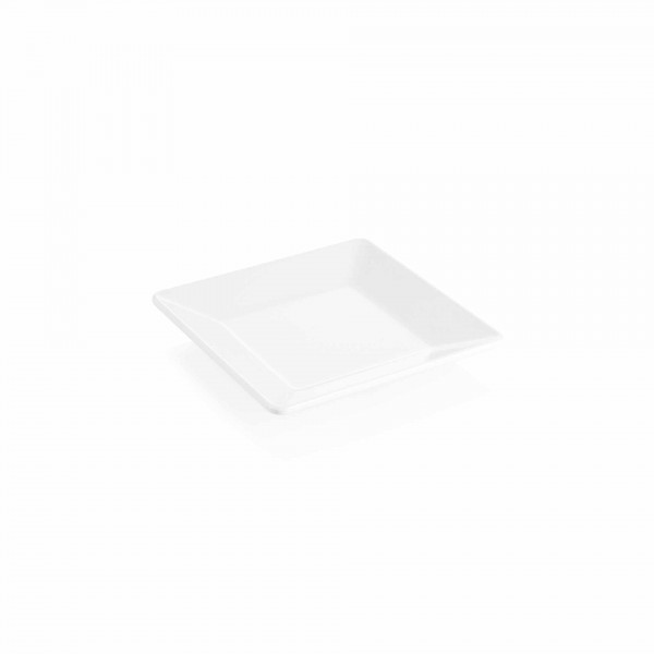 Teller - Melamin - weiß - quadratisch - Serie Day & Night - 6701.018